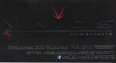 VAIOS HAIR EXPERTS ΚΟΜΜΩΤΗΡΙΑ ΚΟΜΜΩΤΗΡΙΟ ΓΥΝΑΙΚΕΙΟ ΑΝΔΡΙΚΟ ΒΥΡΩΝΑΣ ΚΩΣΤΟΠΟΥΛΟΣ ΒΑΙΟΣ