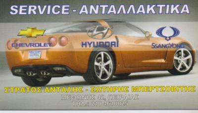 ΕΞΕΙΔΙΚΕΥΜΕΝΟ ΣΥΝΕΡΓΕΙΟ HYUNDAI ΑΝΤΑΛΛΑΚΤΙΚΑ ΠΕΙΡΑΙΑΣ ΑΝΤΑΛΗΣ ΜΠΕΡΤΖΟΒΙΤΗΣ 