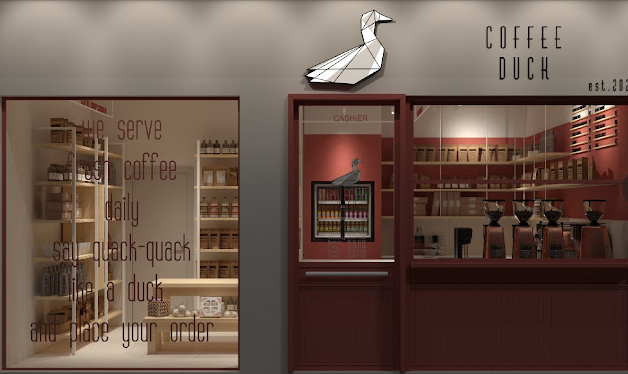 ΚΑΦΕΤΕΡΙΑ CAFE SNACKS BAR COFFEE DUCK ΚΟΡΥΔΑΛΛΟΣ ΑΤΤΙΚΗ