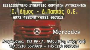 ΣΥΝΕΡΓΕΙΟ ΜΙΚΡΩΝ ΜΕΣΑΙΩΝ ΜΕΓΑΛΩΝ ΟΧΗΜΑΤΩΝ ΣΥΝΕΡΓΕΙΑ ΑΣΠΡΟΠΥΡΓΟΣ ΔΗΜΟΣ ΠΑΠΠΑΣ