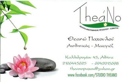 ΑΙΣΘΗΤΙΚΟΣ ΙΝΣΤΙΤΟΥΤΟ ΑΙΣΘΗΤΙΚΗΣ ΑΔΥΝΑΤΙΣΜΑΤΟΣ THEANO ΕΞΑΡΧΕΙΑ ΑΤΤΙΚΗ ΠΑΧΟΥΛΟΥ ΘΕΑΝΩ