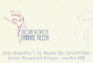 ΣΧΟΛΗ ΧΟΡΟΥ ΙΩΑΝΝΙΝΑ ΝΕΣΣΗ ΙΩΑΝΝΑ