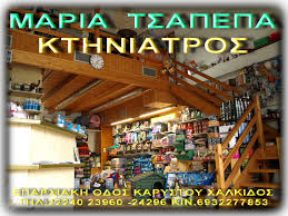 ΚΤΗΝΙΑΤΡΟΣ ΚΤΗΝΙΑΤΡΙΚΟ ΚΕΝΤΡΟ ANIMAL PLANET ΚΑΡΥΣΤΟΣ ΕΥΒΟΙΑ ΤΣΑΠΕΠΑ ΜΑΡΙΑ