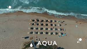 BEACH BAR AQUA ΟΡΓΑΝΩΜΕΝΗ ΠΑΡΑΛΙΑ ΕΠΙΣΚΟΠΗ ΧΑΝΙΑ